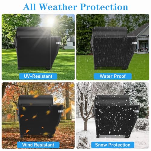 Image of Utheer Grill Cover for Weber Searwood XL 600, 600D Waterproof 3400146