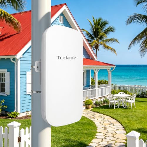 Image of AC1200 Outdoor WiFi Extender Weatherproof, WiFi 6 Booster for Home