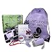 Unplugged Explorers 9 Piece Kids Outdoor Toys Kids Adventure Kit - Purple or Yellow Backpack, Binoculars, Flashlight, Compass, Bug Collector, Whistle, Magnifying Glass - Kid Explorer Kit, STEM Gift
