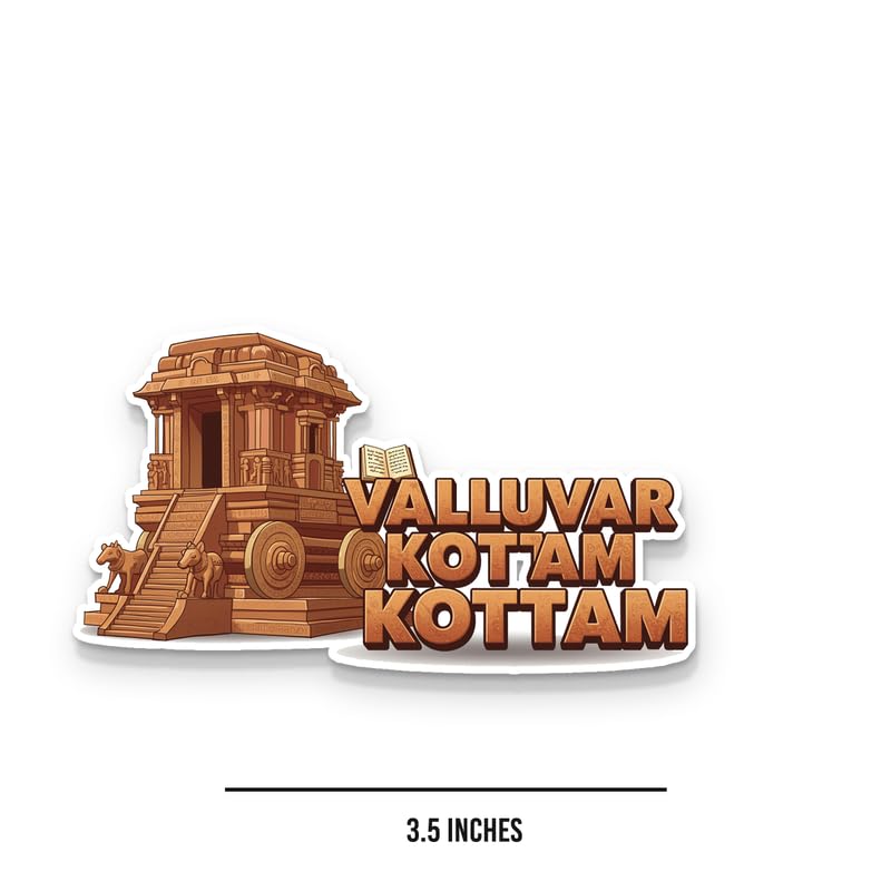 Image of Valluvar Fridge Magnets, Glossy Finish, Stylish Magnet for Fridge, Wardrobe & Metal Surfaces