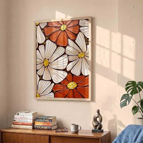 Image of kotart Aesthetic Art Home Decoration Painting | Paintings With Frame For Living Room Bed Room Hotel Wall Decor Digital Reprint (14X20 inch)