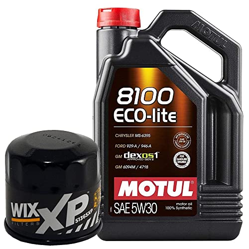 5L Newparts 8100 ECO-LITE 5W30 Kit Cambio Filtro Aceite Motor