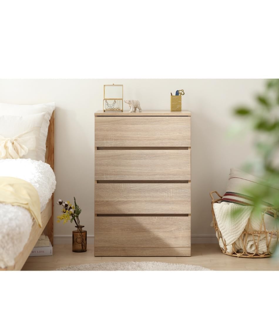 Amazon.co.jp: チェスト タンス スライドレールでスムーズ開閉