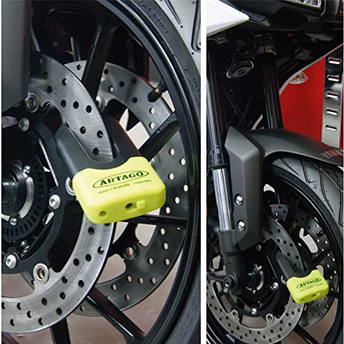 Artago 69X6 Pack Lucchetto Antifurto Bloccadisco