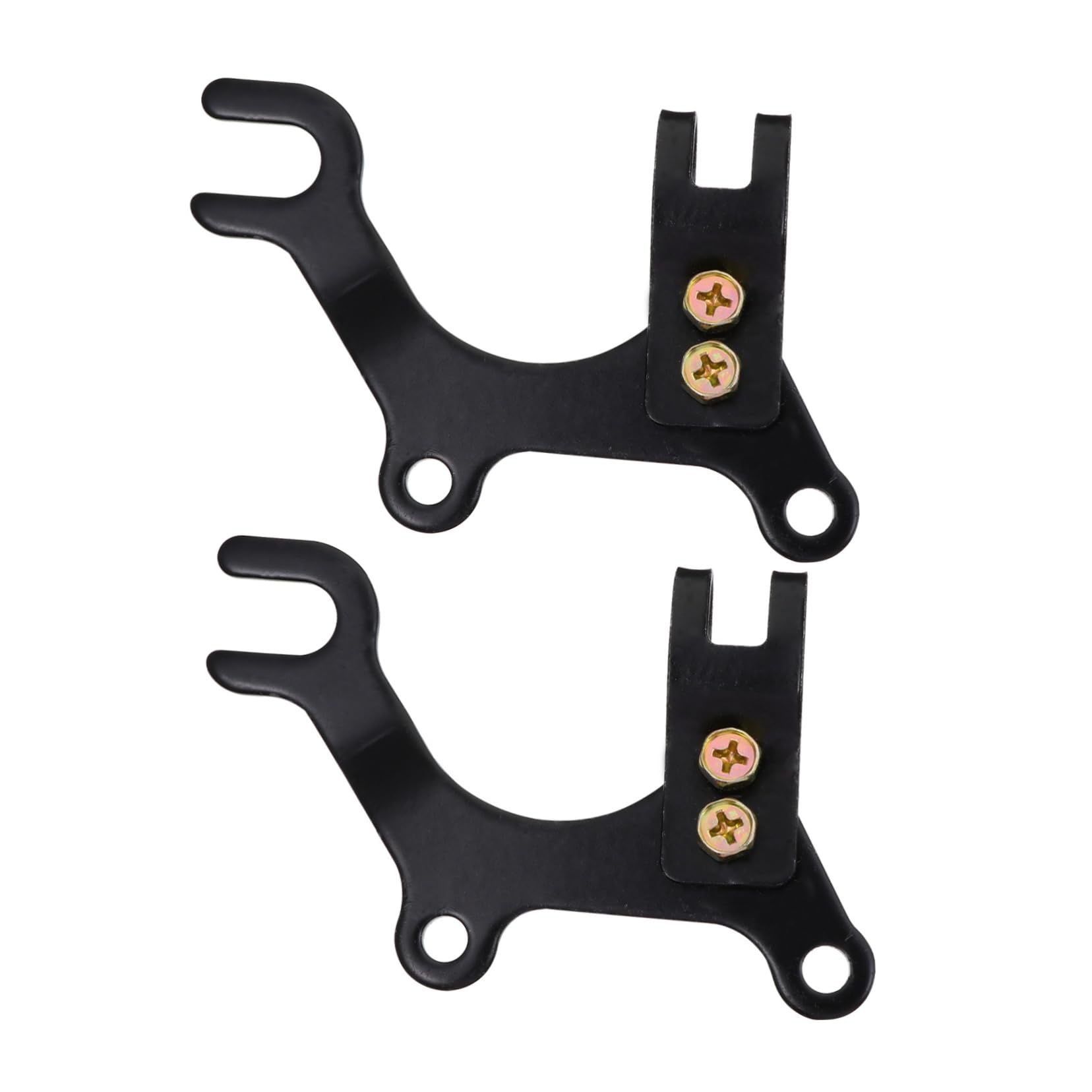 SUPVOX 2Pcs Adjustable Disc Brake Bracket Adapter for Bicycle Frames Durable Brake Holder for Rotors Essential Bike Accessory for Disc Brake Modification