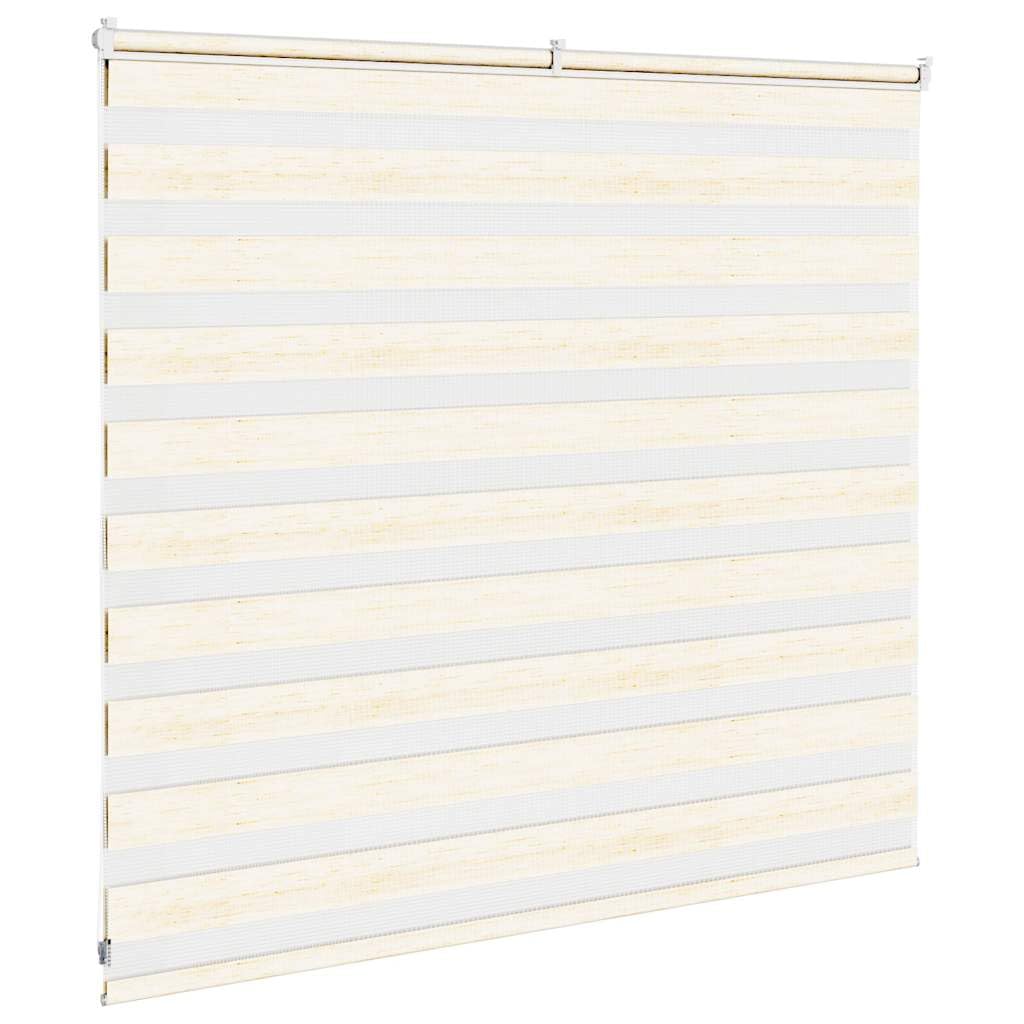Store Zebre Beige Marbre Tissu 155,9 cm Polyester