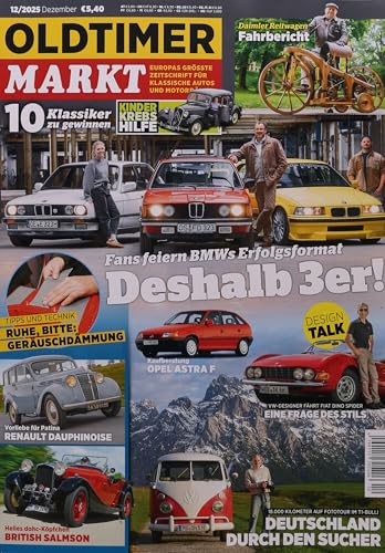 OLDTIMER MARKT 12/2025 "Deshalb 3er!"