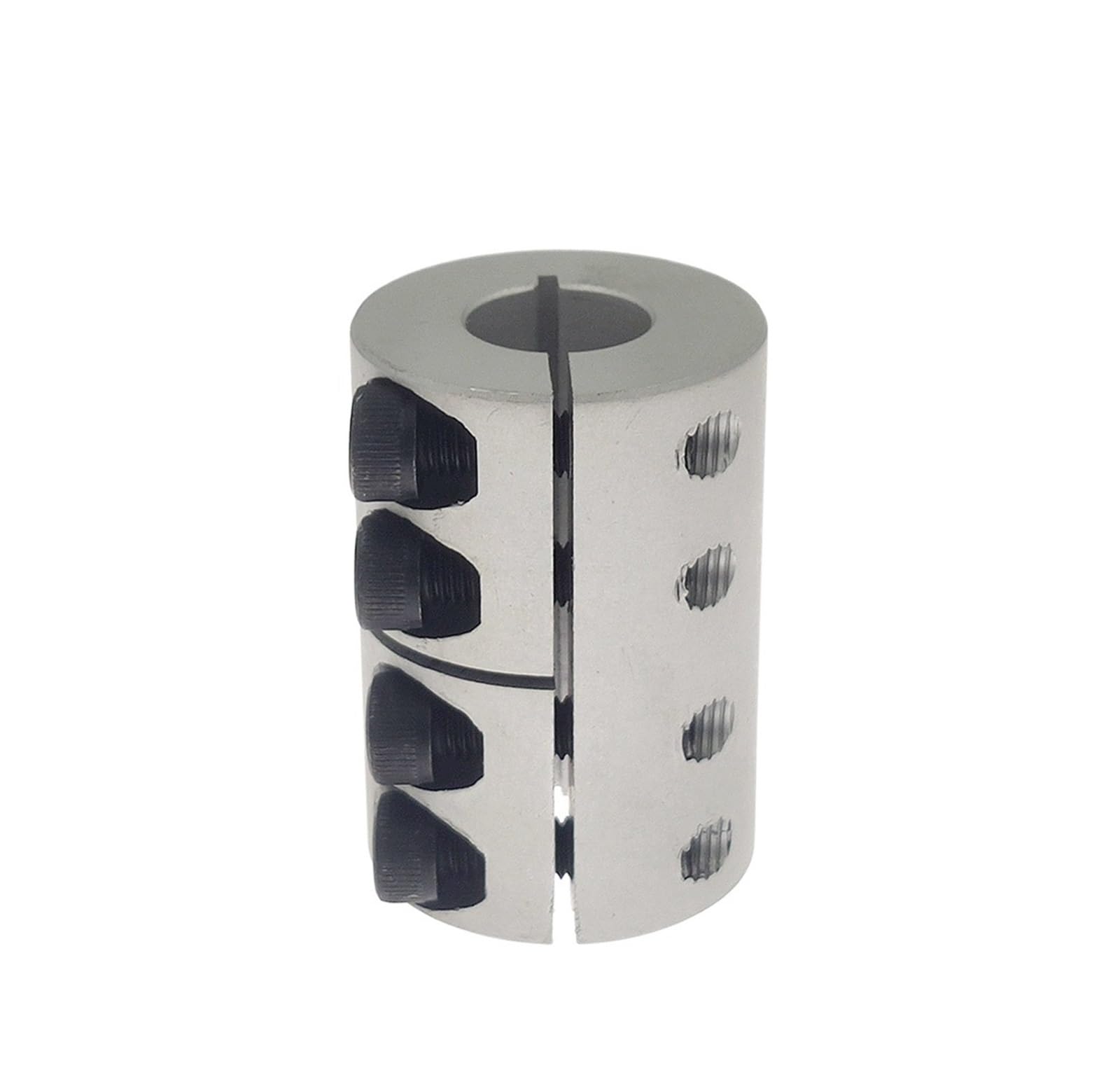 Accouplement de serrage rigide en aluminium 1 pièces accouplement rigide D55L75 d'arbre pas à de servomoteur adapté la machine gravure CNC(18x20)
