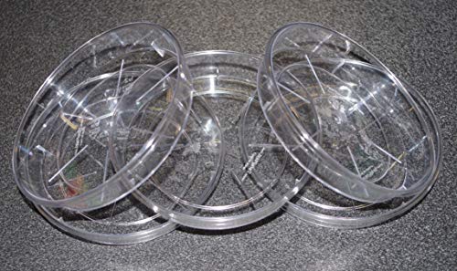 TERAPLAST - Plato de Posavasos, Transparente