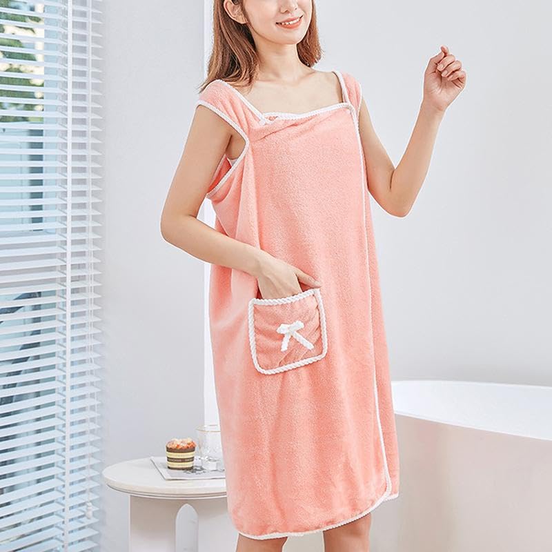 Image of MORADO� Microfiber Bathing Wearable Magic Towel /Bath Towel /Beach and Spa Bathrobe /Bathroom Towel Dress with Straps for Girls & Women 300 GSM