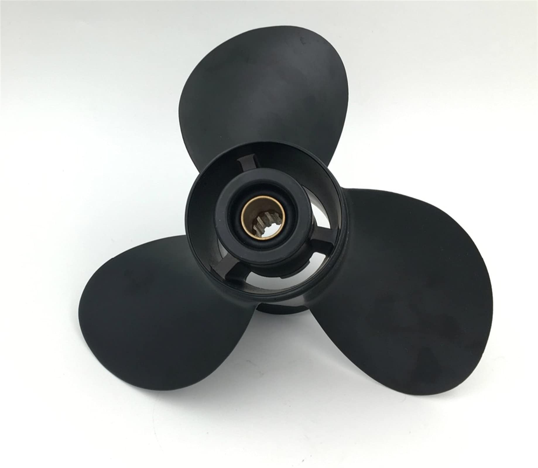 Szwaldaper 10 1/2x12 15hp-35hp, for eliche Johnson Eliche in alluminio a 14 denti scanalati, for eliche for barche Johnson