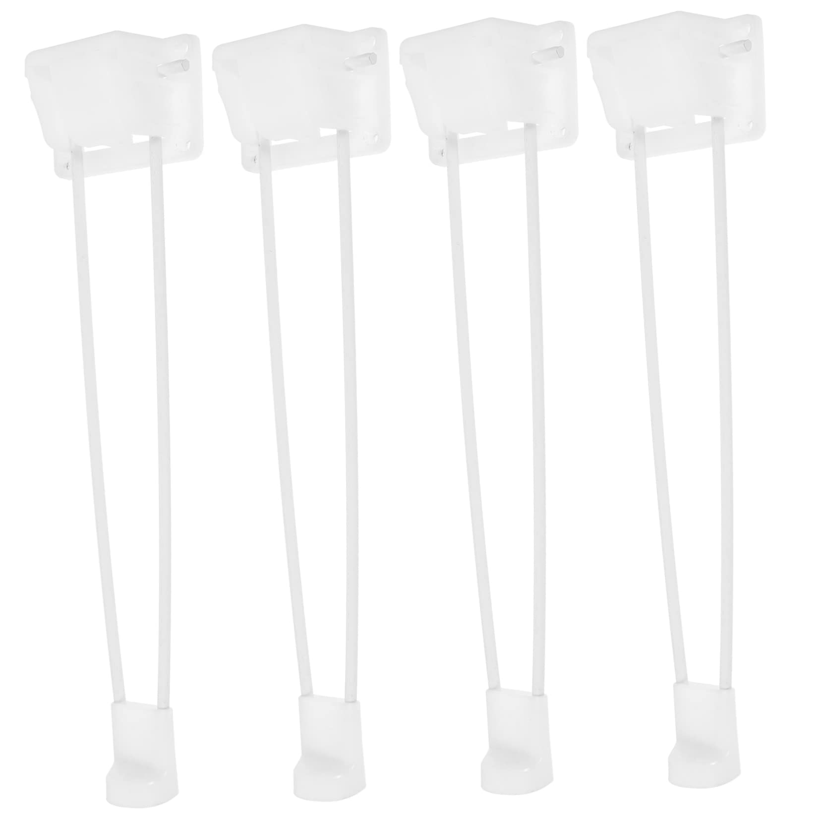 Patas de mesa de café Veemoon de hierro blanco para proyectos DIY