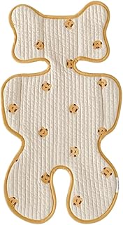 Car Seat Cooler Pad for Children, Summer Breathable Ice Stroller Cooler Mat, Baby Cushion Washable for Stroller, Baby Dining Chair, Infants Toddler Safety Seat, Type 2