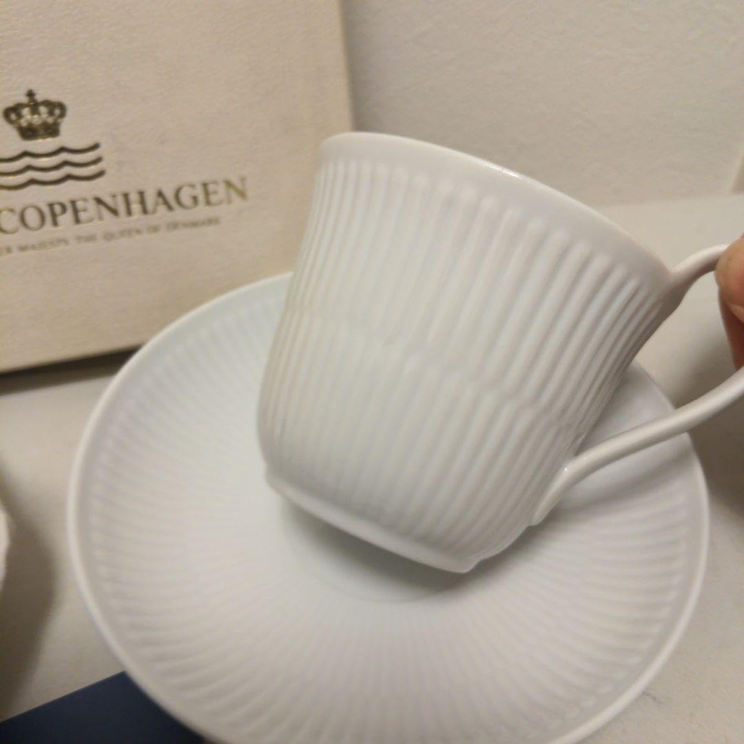 Amazon | ロイヤルコペンハーゲン ペア カップ＆ソーサー シンプル 093