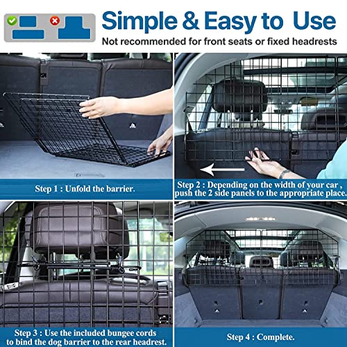 Petboda Foldable SUV Dog Barrier