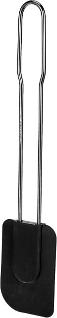 Fackelmann łopatka do ciasto silikonowa stal uchwyt 28 cm, 28 cm