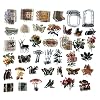 Esweny 200 Pieces Vintage Ephemera Scrapbooking Supplies Pack for Journaling, Decoupage Paper Scrapbook Stickers Kit for Junk Journal Planners Collage Craft Notebooks Album (Forests) #5