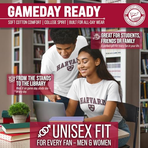 Image of NCAA Gameday Cotton T-Shirt for Men and Women | Officially Licensed NCAA Tee - Preshrunk Ring-Spun Cotton - Screen-Printed Team Logo