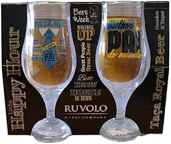 2 Taças para Cerveja Dia dos Pais 370mL Copo Drink Chopp Estampado