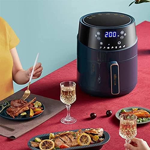 WYDMBH Mini-Öfen Fritteuse Multifunktionale Luft Haushalt Luftofen integriert Smart Holographic Touch 4.6 Liter Große… – Bild 3
