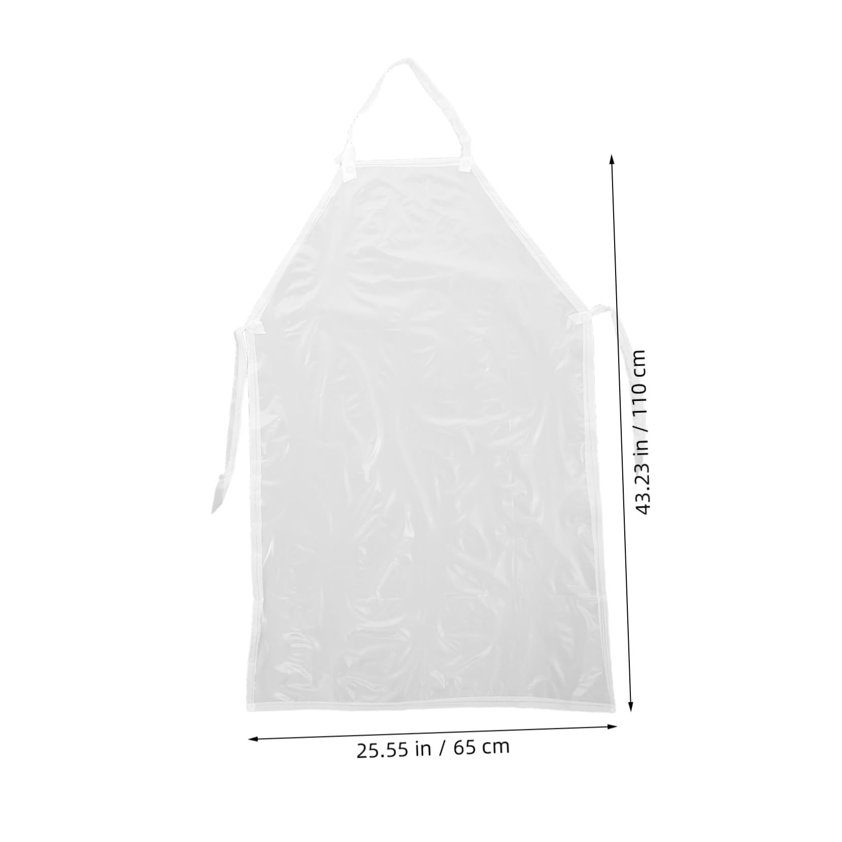 KOMBIUDA 4 Stücke Wasserdichte PVC Schürzen Lang Ölresistent Unisex Leichter Schutz für Küche Grillen Gartenarbeit Haustierpflege Vielseitig Einsetzbar Robust und Pflegeleicht