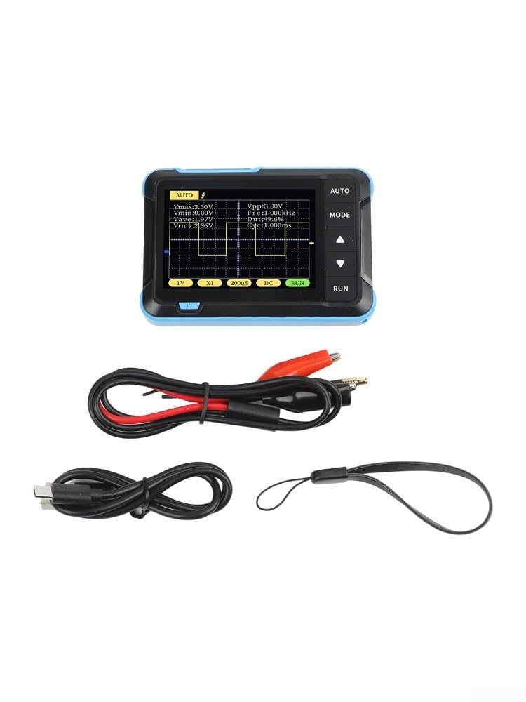 Osciloscopio Digital 200kHz con para batería 1000mAh 4H Osciloscopio(high)