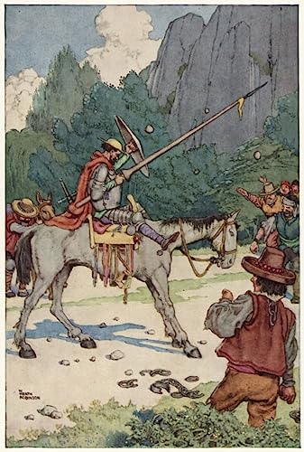 Impression Tableaux Graffiti Don Quichotte pour habiller un grand mur vide
