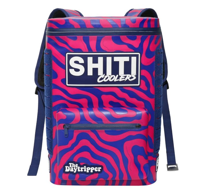 SHITI Coolers Cooler for Camping, Travel, Beach, Soft Lunch Box for Food, Drinks & Ice, Portable, Waterproof 24 Hr Insulated Bag with Shoulder Straps,