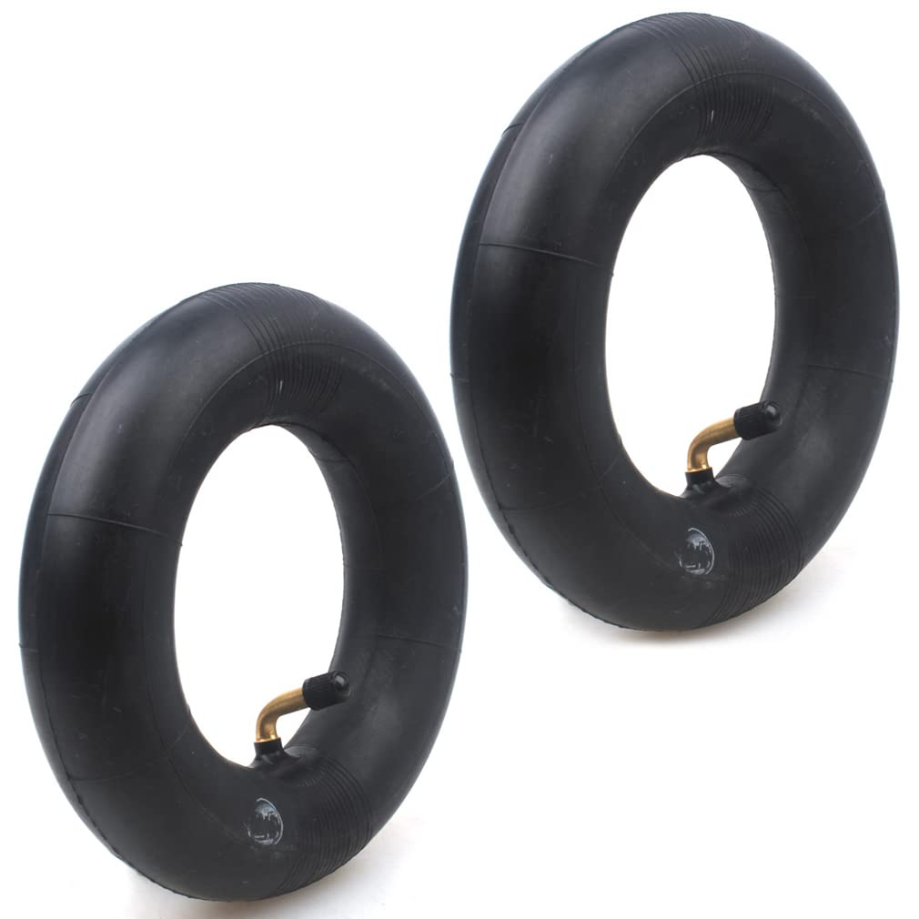 200 x 50 (8"x 2") Butyl Rubber Inner Tube with Angled Stem for Razor e100 e200 Schwinn Mongoose Bladeze 2 Pack of