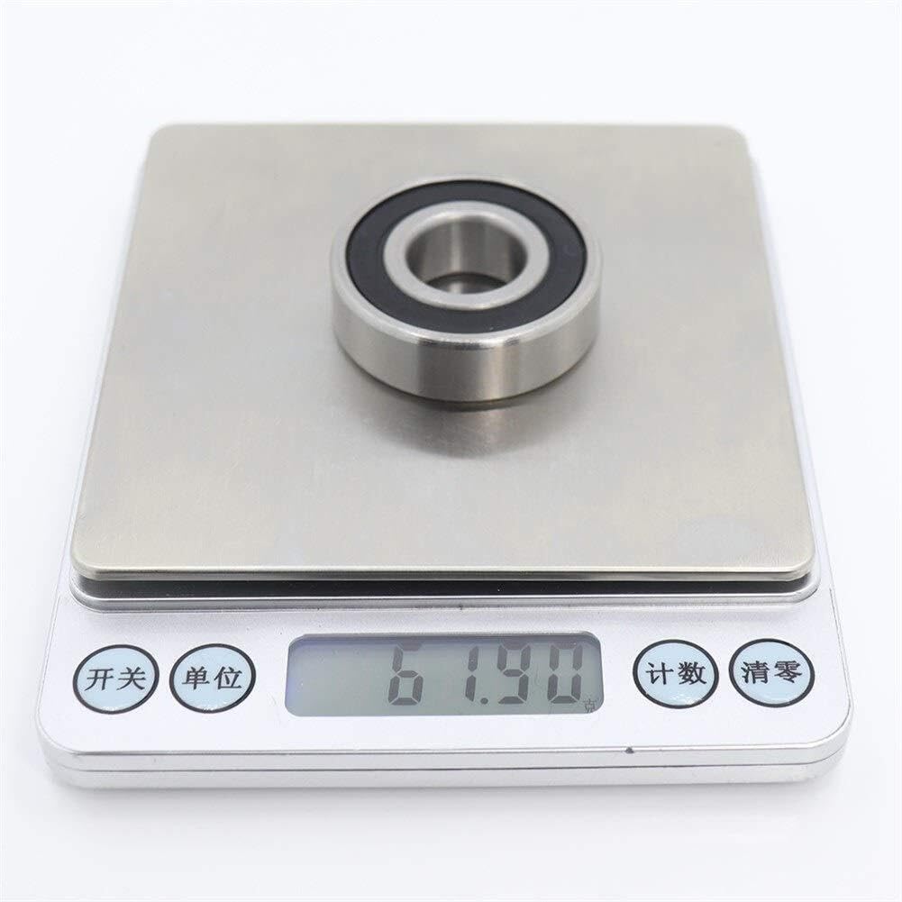 Profesjonalne 10 sztuk S6203RS łożysko 17x40x12mm ABEC-3 440C łożyska kulkowe ze stali nierdzewnej 6203 łożysko kulkowe zwykłe S 6203RS