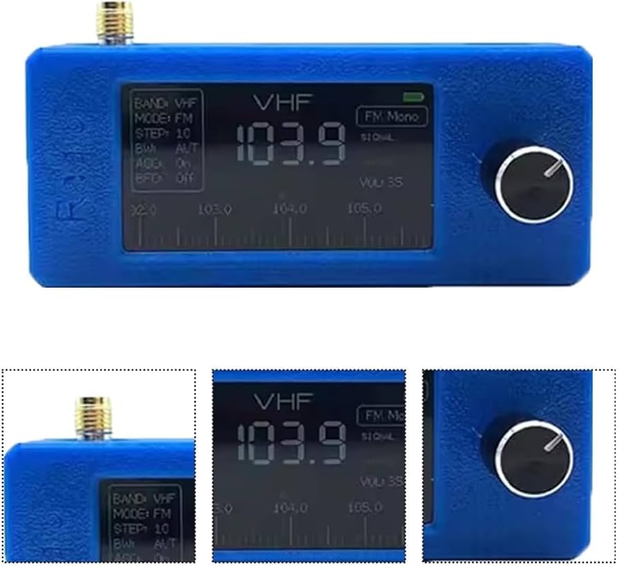 Amazon.co.jp: SI4732 短波ラジオ受信機 ポータブル 0.5-108MHz