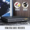 DVD Players for TV with HDMI, DVD Players That Play All Regions, Simple DVD Player for Elderly, CD Player for Home Stereo System, Included HDMI and RCA Cable #2