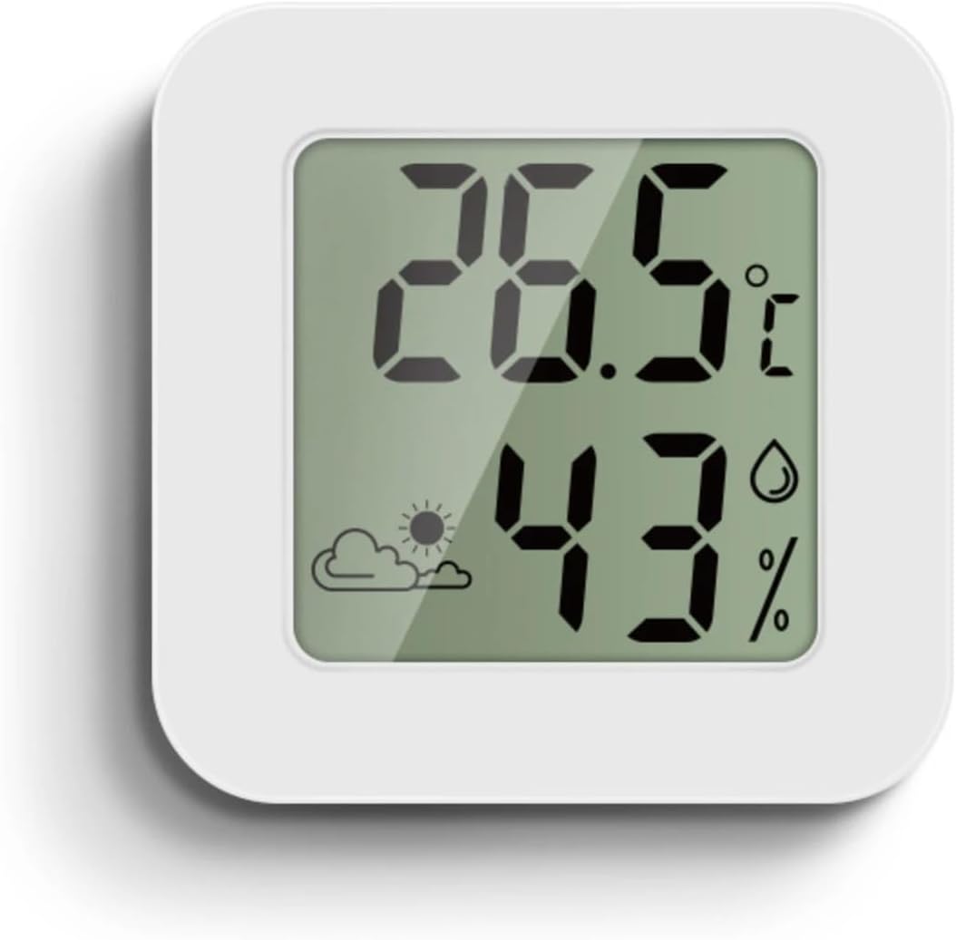 Indoor Mini Thermometer Hygrometer Living Room LCD Digital Temperature Humidity Meter Sensor Weather Station Meter Tool