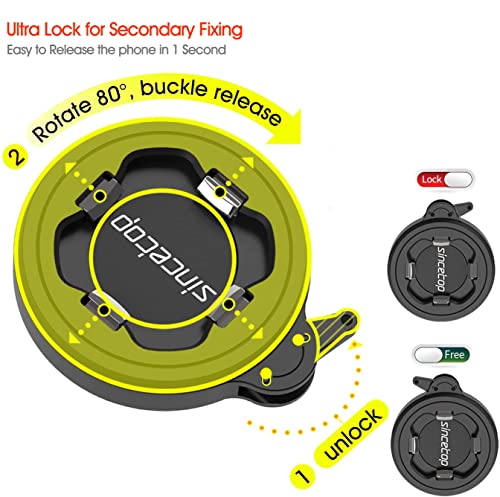 CQ Porta Cellulare Bici, Sincetop Porta Telefono