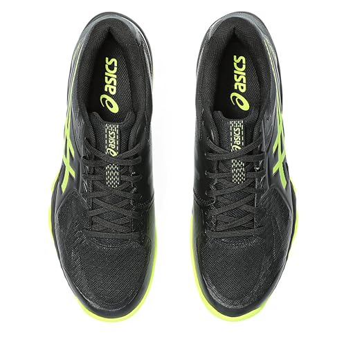 Image of ASICS Blade FF Men's Badminton Shoe, Black /Safety Yellow - 10 UK