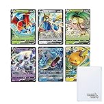 5x Random Ultra Rare Pokemon Cards Bundle EX/V VMAX or VSTAR Cards | Rare Pokémon Cards | Pokemon EX | Legendary Pokémon | TitanCards® Toploader