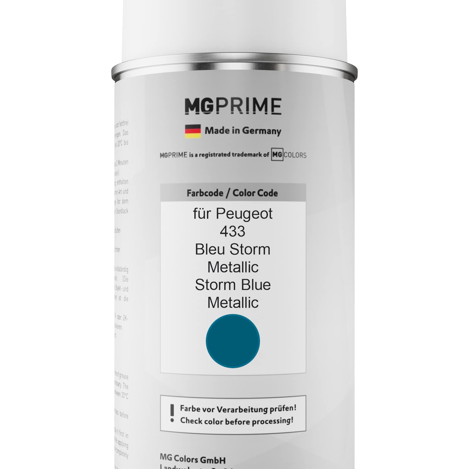 Kit Vernice Spray 2K Per Fiat 676/A Grigio Campovolo – Bomboletta Base + Trasparente Bicomponente, Finitura Lucida, Resistente A Benzina E UV – Made In Germany