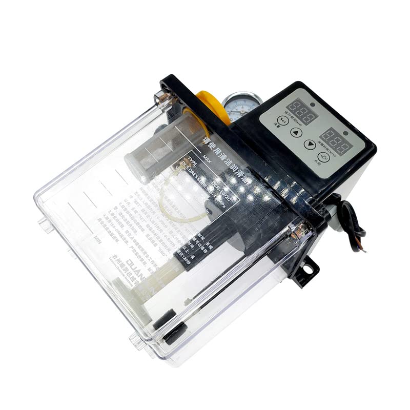 1pcs 2L Lubricant Pump Automatic Lubricating Oil Pump CNC Electromagnetic Lubrication Pump Lubricator