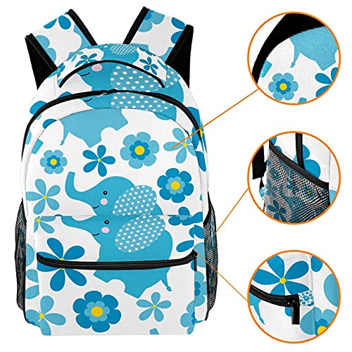 Sac à dos de voyage bleu pour sorties scolaires et weekend en famille - 3