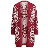 blutsgeschwister strickjacke rosa knielang und in offener Tragevariante - für den perfekten Kuschelfaktor