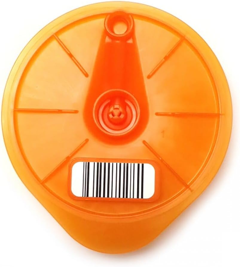 Aqualogis Orange Service T-Disc Compatible with Tassimo Caddy, Charmy, My Way, Joy, Happy, Bosch, Brown