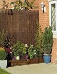 Abaseen Willow Fence, Garden Fence Panel Screening Roll, Privacy Border Wind & Sun Protection (1m x 3m)