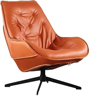 JJSFJH Sillas Sillas Jefe de Videojuegos Simple Silla giratoria de Oficina, Negocio Silla de la Protuberancia de Altas Prestaciones Base de Mujeres de los Hombres Adultos, Naranja