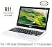 (2PCS PACK)Acer Chromebook R 11 Screen Protector HD Clear Anti-Scratch for Acer Chromebook R 11 Convertible 11.6 inch CB5-132T / 2017 Newest Acer Premium R11 Convertible 11.6 inch, 2-Piceces/Pack