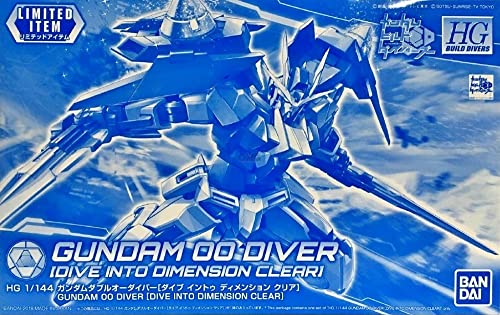 Gundam OO Plongeur HGBD 1/144 Maquette transparente de salon