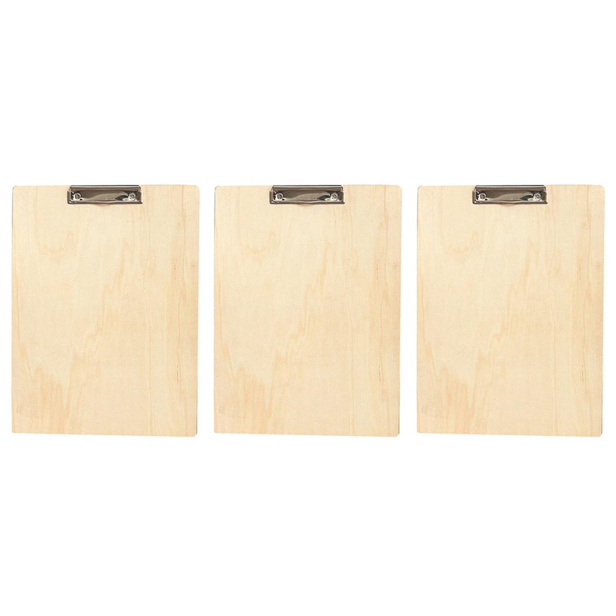 Zeichenbrett 3 Stück mit Klemme, Khaki, Robust