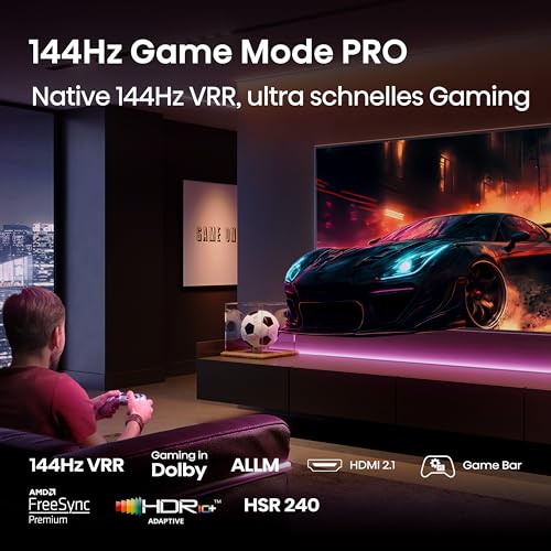 Hisense Bundle of 65E7Q PRO Fehrnseher,65 Zoll, 4K UHD QLED, Smart TV + HS2100, 2.1 Kanal Soundbar, 240W max Audio Power,Dolby Audio, DTS Virtual:X, Ultra-Slim Wireless subwoofer, TV Mode, EzPlay