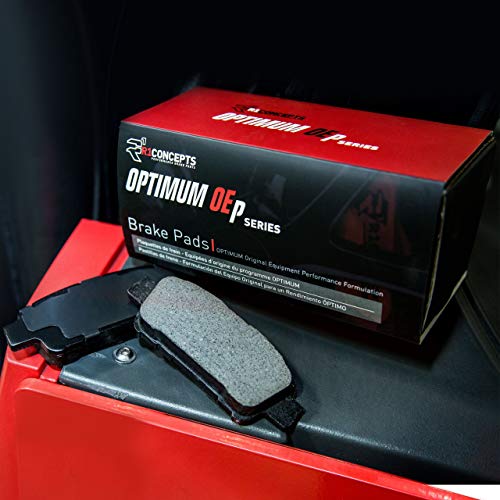 Image of R1 Concepts Front Optimum Oep Brake Pads For 2019-2021 BMW M2; 2013-2016 BMW M5; 2012-2019 M6 |Automotive Replacement Brake Pads