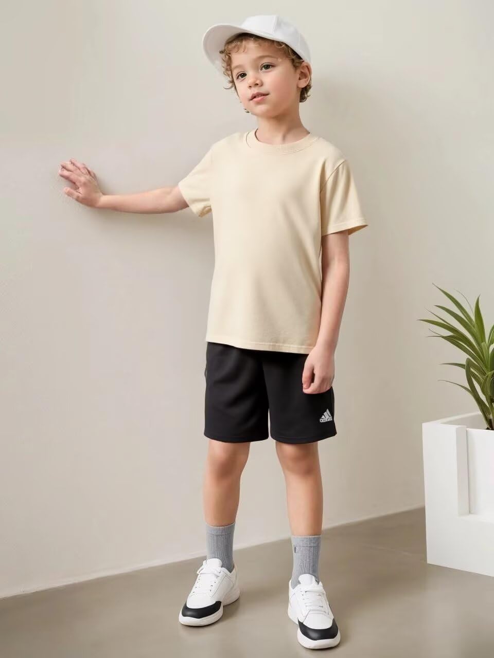 Huata Boys Girls T-Shirt Short Sleeve Crewneck Tee - Image 2