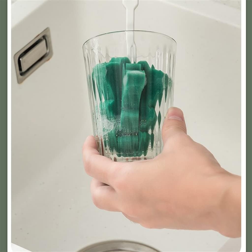 Cup Brush Long Handle Household Sponge Washing Bottle Retractable no Dead Corner Cleaning Cup Washer